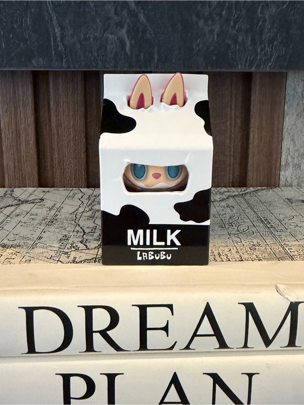 Authentic POP MART The Monsters Wacky Mart Series “Milk” Labubu Vinyl Figure